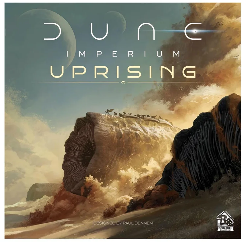 بازی فکری تلماسه دون Dune Imperium Uprising نمای جلوی جعبه