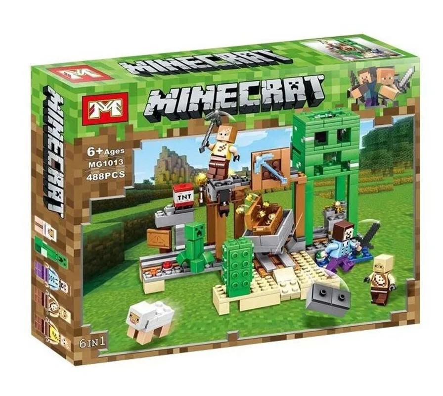تصویر اصلی لگو ماینکرفت سرزمین معدن من مدل MG1013