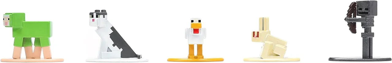 خرید نانو متال فیگور جادا «ماینکرفت بسته 20 تایی سری 6» Jada Minecraft Die-cast Nano Metalfigs 20-Pack Figure series 6 32502