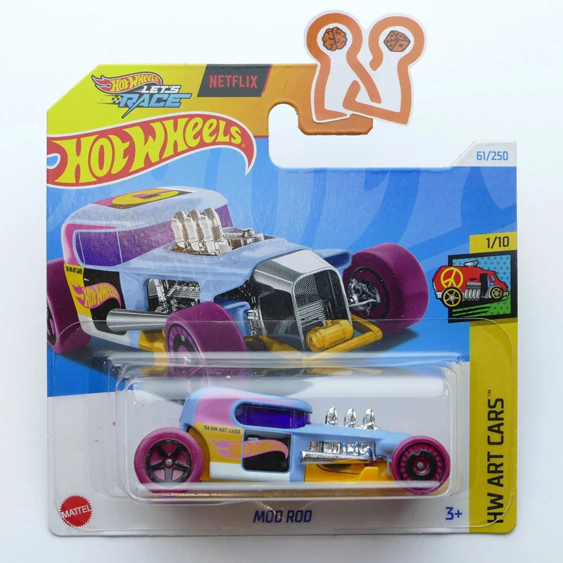 تصویر بستهبندی ماشین فلزی هات ویلز مدل Mod Rod