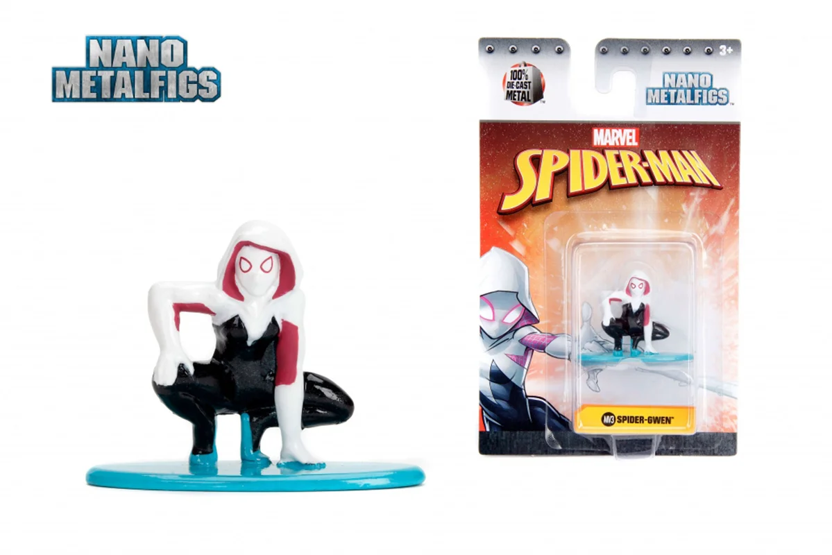 خرید نانو متال فیگور مارول اسپایدر من «اسپایدر گوئن» Marvel Nano Metalfigs SpiderMan Spider-Gwen (MV3) Figure