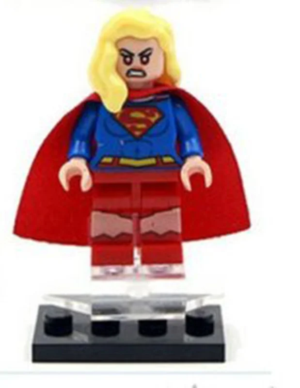 خرید آدمک لگویی فله مینی فیگور لگویی «سوپر گرل» Decool Minifigures Lego Supergirl 0200