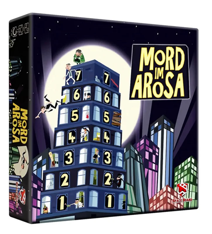 خرید بازی فکری بازی قتل، بازی هتل، بازی «قتل در هتل آروسا»  Mord Im Arosa Board Game
