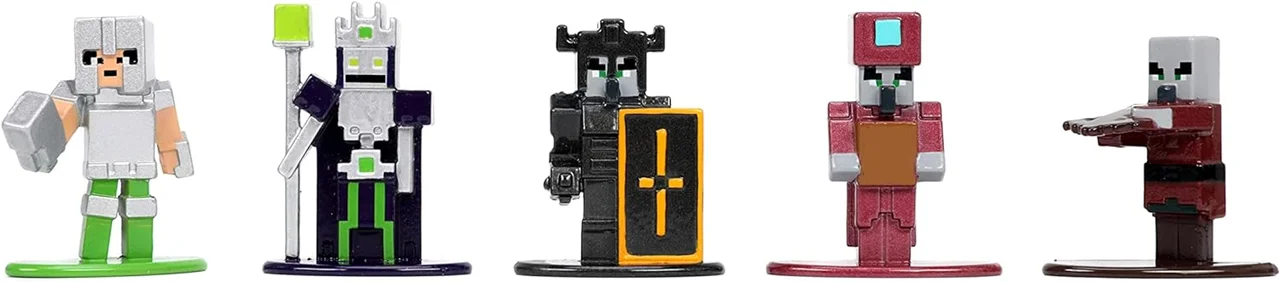 خرید نانو متال فیگور جادا «ماینکرفت سیاه چال ها بسته 18 تایی سری 7» Jada Minecraft Dungeons Die-cast Nano Metalfigs 18-Pack Figure series 7 231385