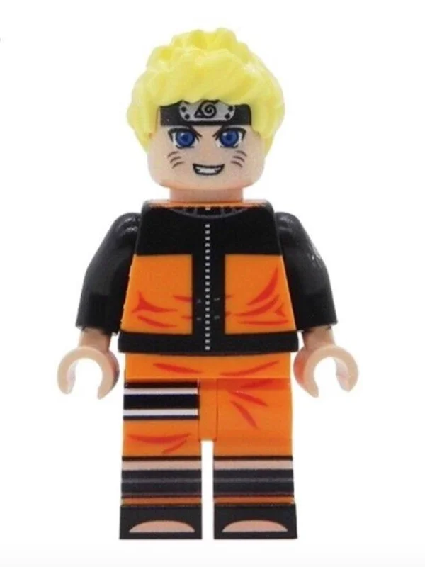آدمک لگویی مینی فیگور لگویی «ناروتو ازوماکی» Kopf Naruto Series Minifigure Naruto Uzumaki