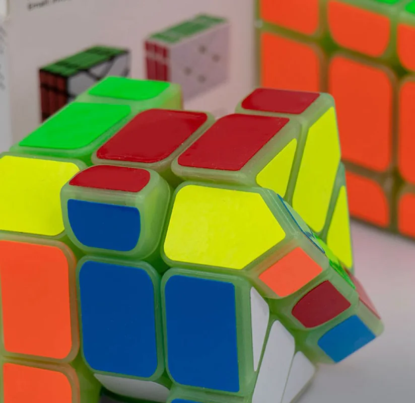 خرید مکعب روبیک وای جی «3×3 فیشر شب تاب» Rubik Magic YongJun Mofang YJ Fisher Cube 3×3