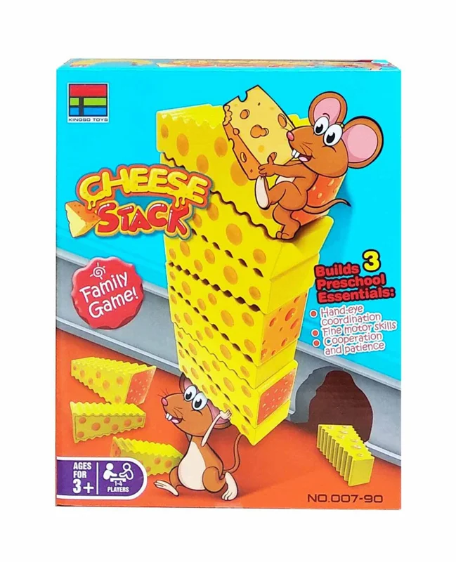 تصویر اصلی بازی برج پنیر (Cheese Stack Game)