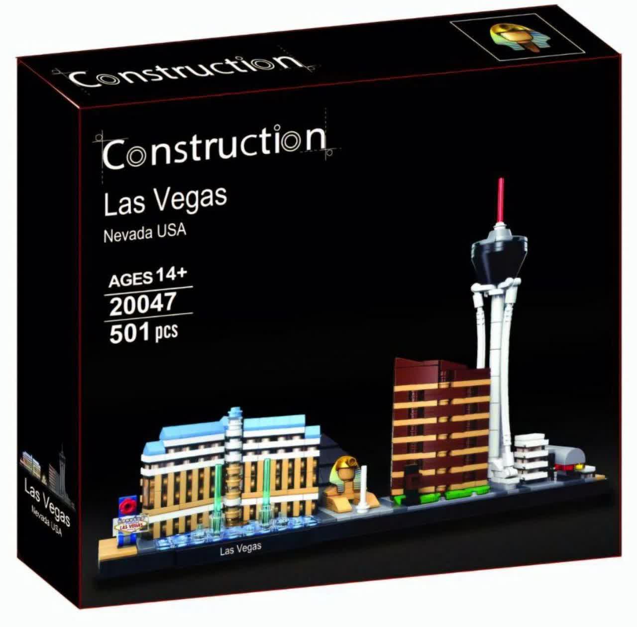 لگو نماد لاس وگاس Construction Las Vegas 20047