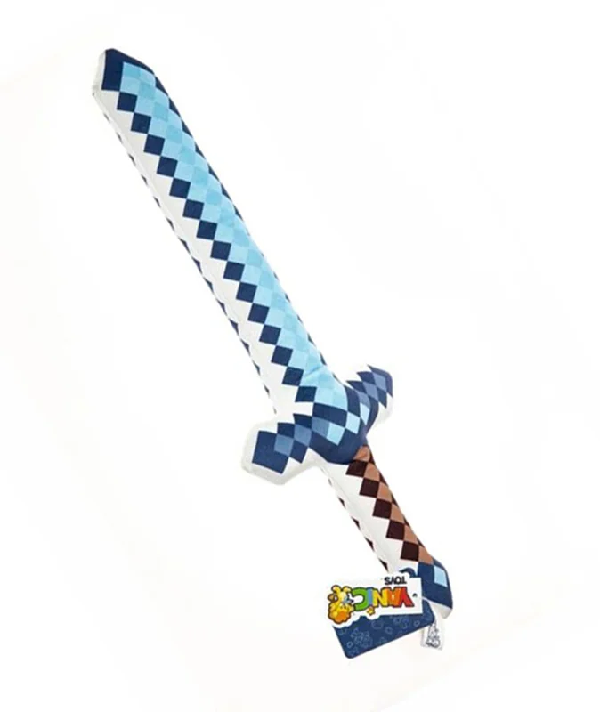 خرید اسباب بازی عروسک پولیشی عروسک ماینکرافت عروسک «شمشیر ماینکرفت» Yanic Toys Minecraft Sword Plush Doll AF100277