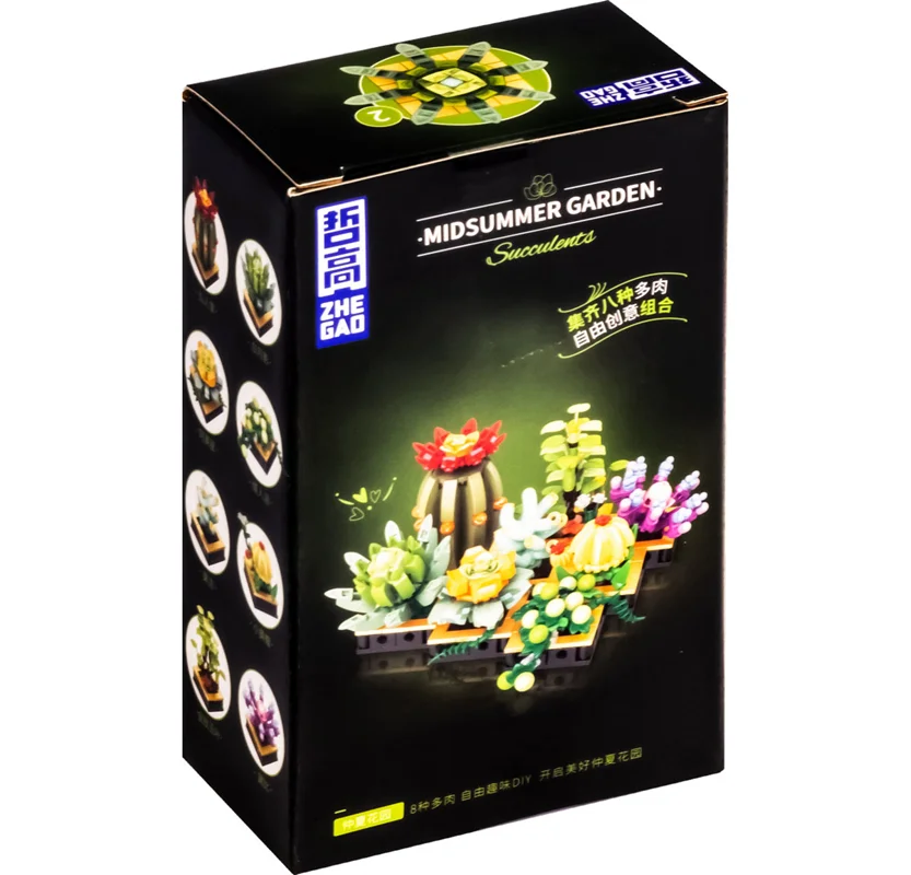 نمای کلی جعبه لگو کاکتوس