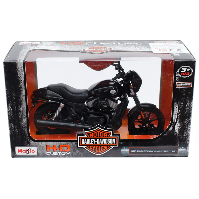 ماکت فلزی موتور فلزی موتور مایستو «2015 خیابان 750» ماشین فلزی هارلی دیودسون Maisto Motorcycles Harley Davidson 2015 Street 750 32320