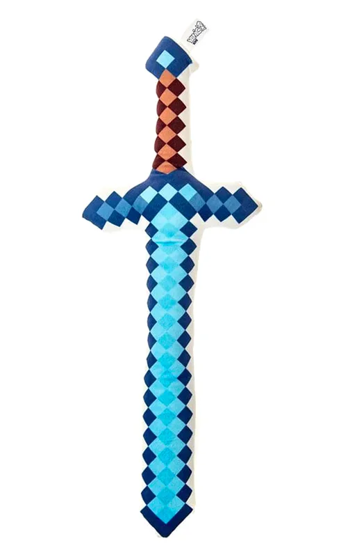 خرید اسباب بازی عروسک پولیشی عروسک ماینکرافت عروسک «شمشیر ماینکرفت» Yanic Toys Minecraft Sword Plush Doll AF100277