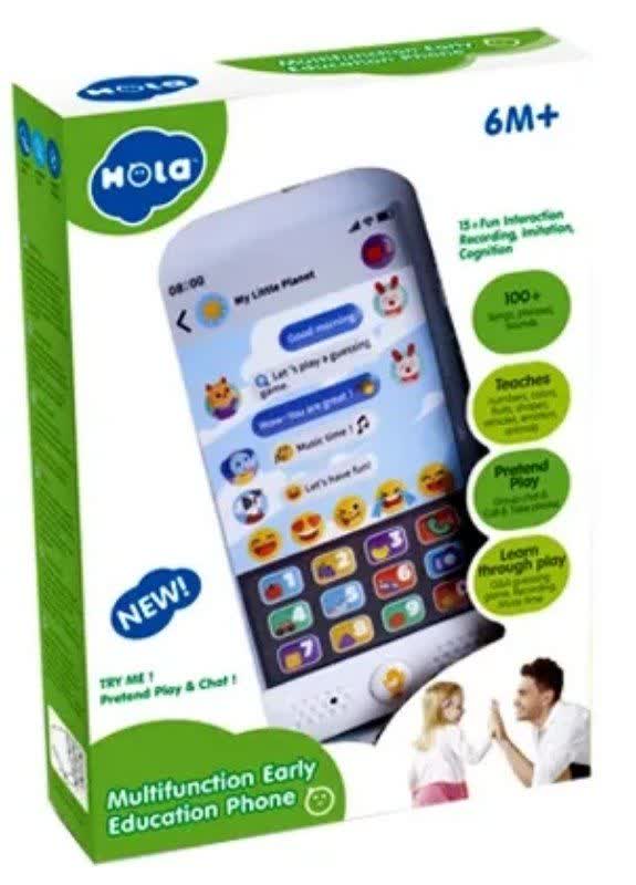 اسباب بازی هولا تویز موبایل Multifunction Early Education Phone HE067700
