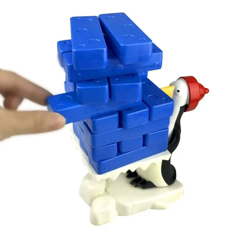 جنگا تعادلی پنگوئن (Penguin Panic) - لحظه سقوط برج