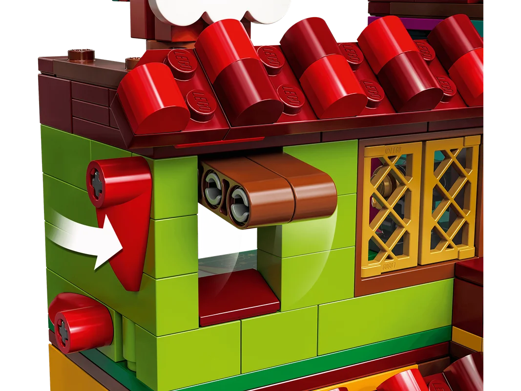 خرید لگو ساختنی دخترانه «خانه جادویی خانواده مادریگال از انیمیشن افسون،​ میرابل» لگو  Lego Magical Land 82381