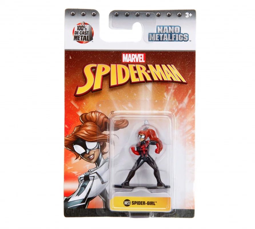 خرید نانو متال فیگور جادا مارول اسپایدر من «دختر عنکبوتی» Marvel Nano Metalfigs SpiderMan Spider-Girl (MV53) Figure