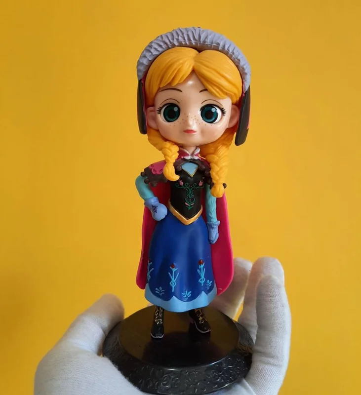 خرید کیوپاسکت فروزن فیگور پرنسس «آنا با لباس زمستانی» Princess Anna in winter clothes, Banpresto Q Posket Frozen Figure