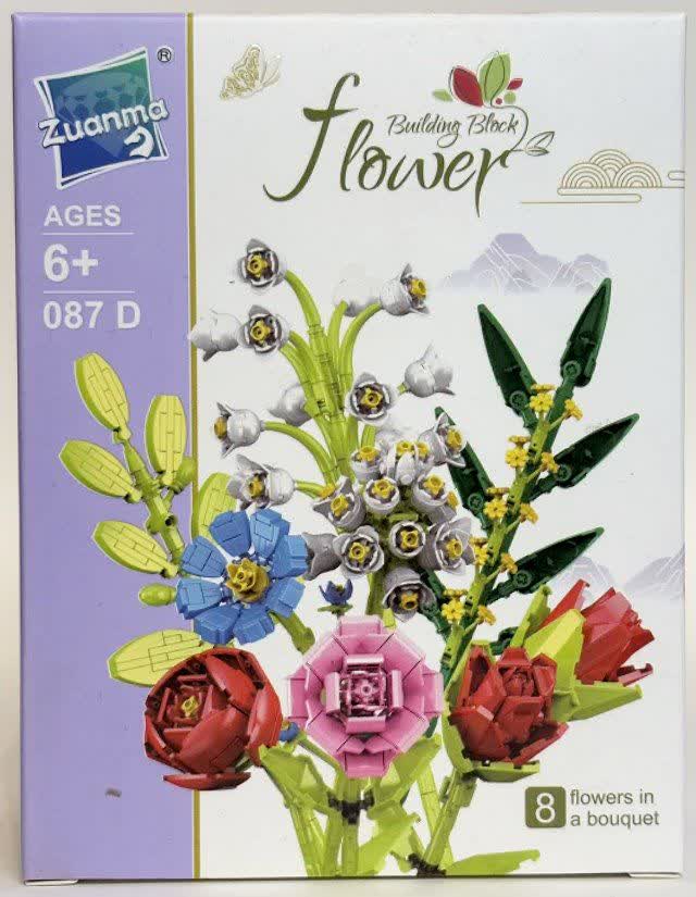 لگو گل شانسی Building Block Flower 087D