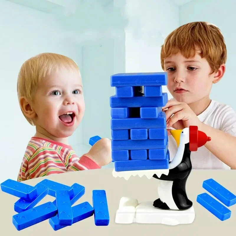 جنگا تعادلی پنگوئن (Penguin Panic) - کودکان در حال بازی