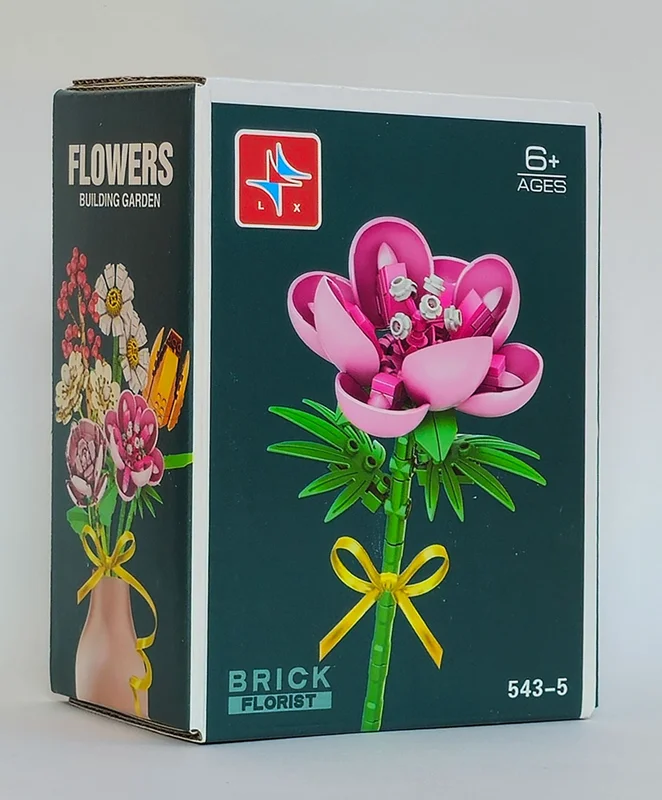 بسته لگو شاخه گل هیبیسکوس Hibiscus Flower 543-5
