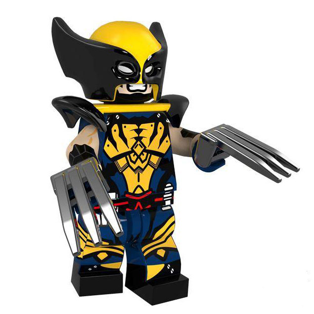 مینی فیگور لگویی ولورین (پلی آرتس کای) Wolverine (Play Arts Kai)