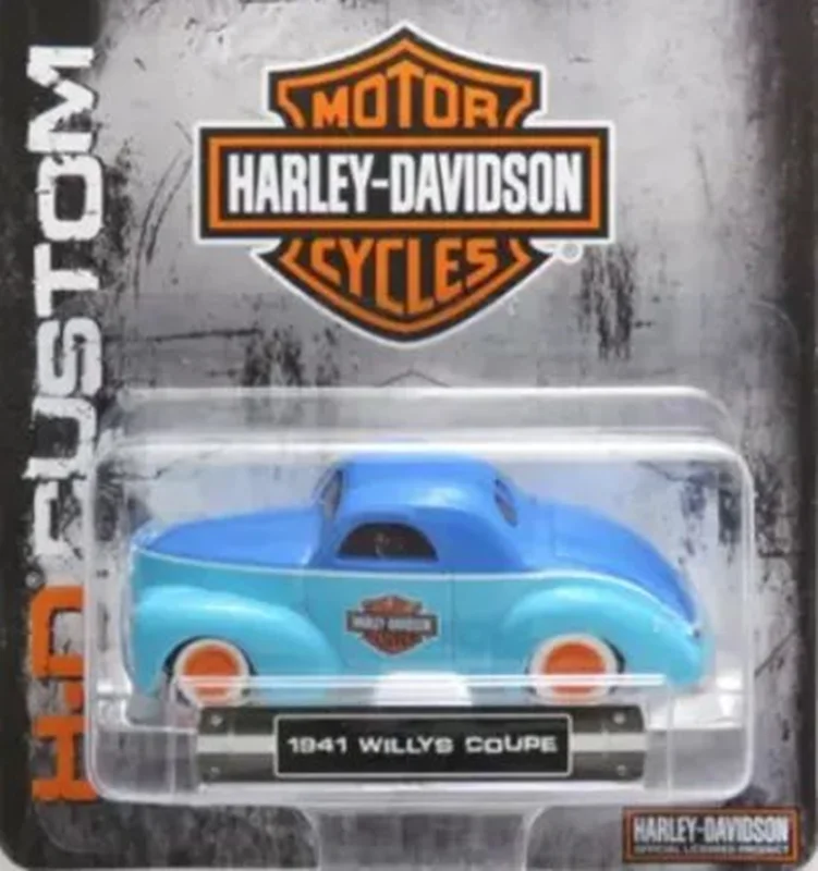 ماکت فلزی ماشین مایستو هارلی دیودسون 1941 ویلیز کوپه  GT  1/64 Maisto Harley-Davidson 1941 Willys Coupe