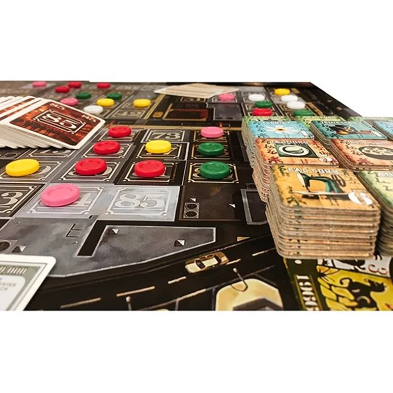 نمایی از صفحه بازی و بلوکهای شمارهگذاری شده