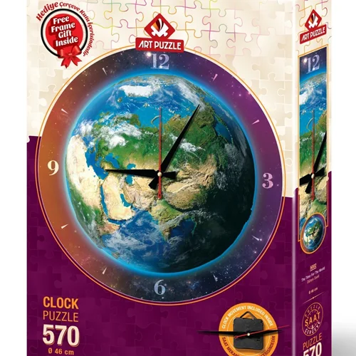 World Clock/ساعت پازل جهان/ 570 تکه