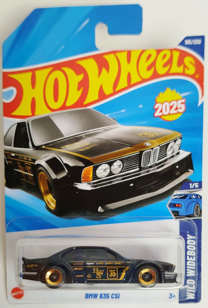ماشین فلزی هات ویلز بی ام و 635 سی‌اس‌آی BMW 635 Csi
