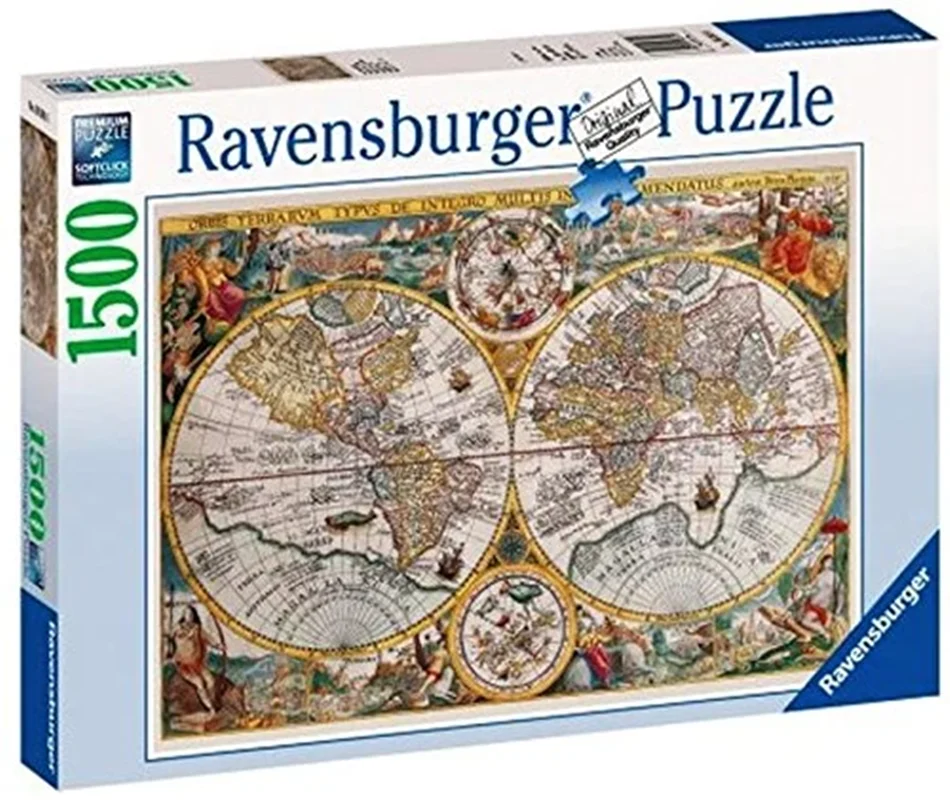 پازل رونزبرگر 1500 تکه «نقشه تاریخی» Ravensburger Puzzle Historic Map 1500 Pieces 16381