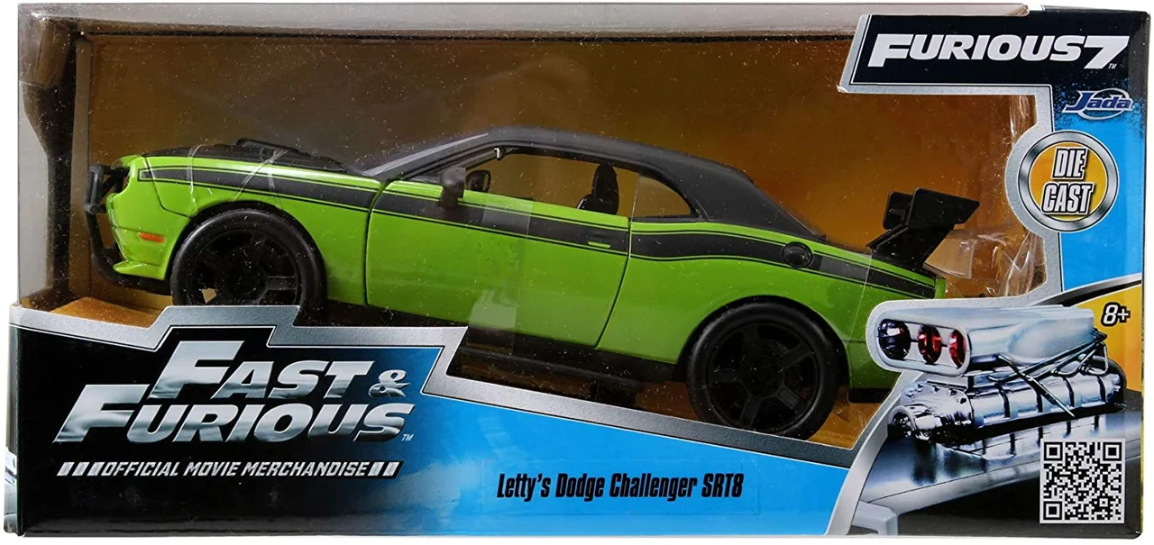 خرید ماشین فلزی ماشین فلزی جادا فیلم سریع و خشن «لتی دوج چلنجر SRT8 » Jada Toys Fast and Furious Letty's Dodge Challenger SRT8 Off Road 97059