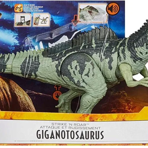 فیگور جهان ژوراسیک «دایناسور گیگانوتوزاروس غول پیکر غرش کننده و ضربه زننده»