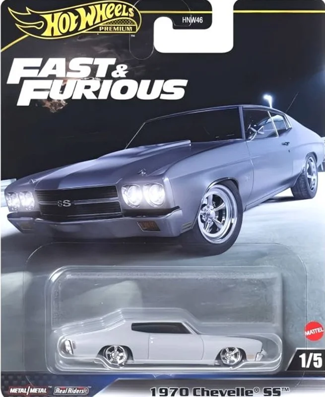 بسته بندی هات ویلز مدل 1970 Chevelle SS Fast & Furious HNW46