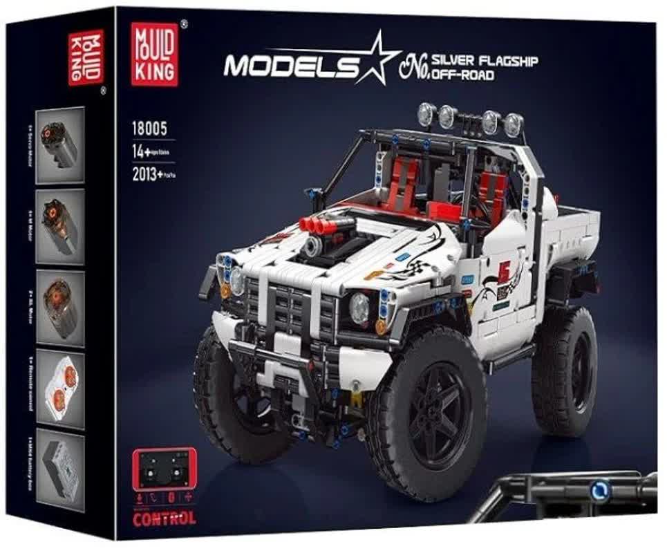 لگو ماشین آفرود کنترلی Silver Flagship Off-Road 18005