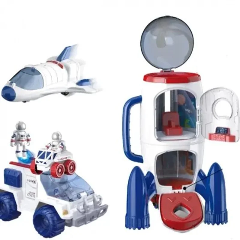 راکت فضایی موزیکال با نورپردازی زیبا