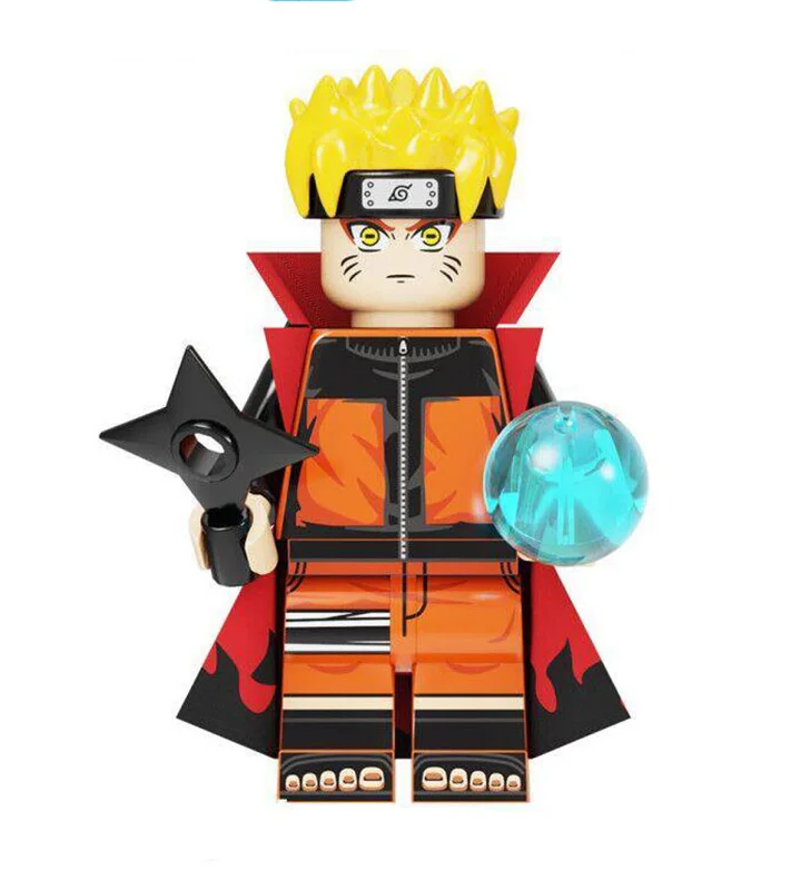 خرید آدمک لگویی فله مینی فیگور لگویی «ناروتو ازوماکی» Kopf Chengyi Naruto Series Minifigures Naruto Uzumaki CY025