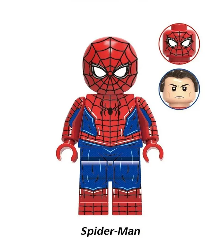 خرید آدمک لگویی فله مینی فیگور لگویی «اسپایدر من: مرد عنکبوتی» Xinh Minifigures Spider-Man Marvel XH1856