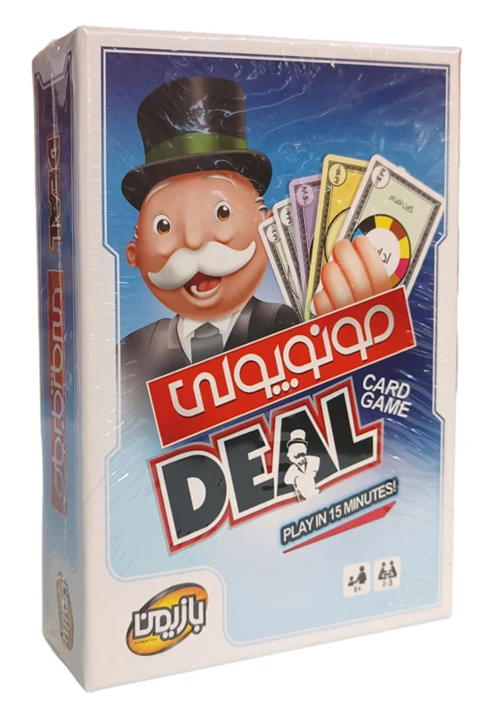 تصویر سهبعدی بستهبندی روی میز بازی