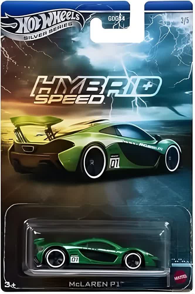 ماشین هات ویلز پریمیوم سری سیلور مک لارن پی وان مدل Premium Silver Series Mclaren P1