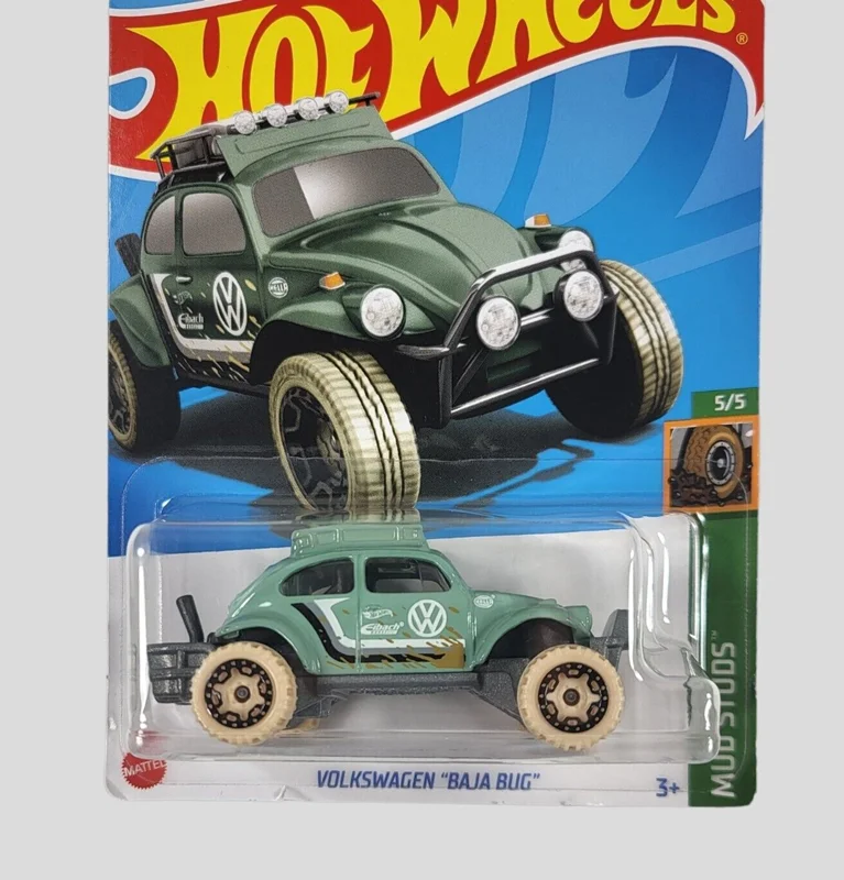 خرید ماشین فلزی ماکت فلزی هات ویلز «فولکس واگن باجا باگ» ماشین فلزی Hot Wheels Volkswagon "Baja Bug" Mud Studs 5/5  160/250