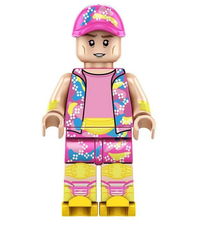 لگو «کن (باربی)» خرید آدمک لگویی فله مینی فیگور لگویی  Kopf Minifigures Lego Movies and TV Ken (Barbie) KF3014