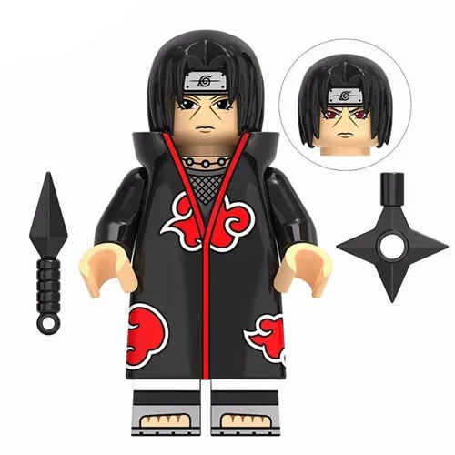 مینی فیگور لگو اوچیها ایتاچی آکاتسوکی Uchiha Itachi (Akatsuki)