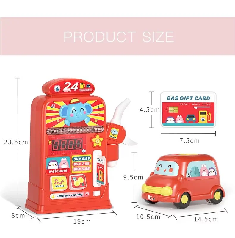 نمای ماشین قرمز همراه با تجهیزات