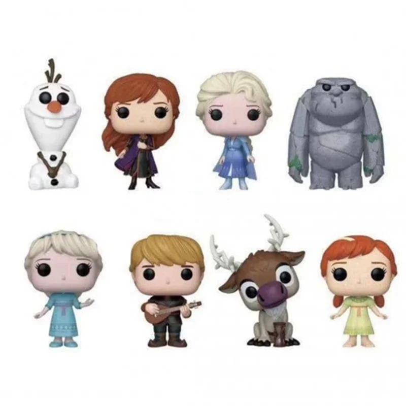 خرید فیگور های شخصیت های دیزنی «ست 8 تایی فانکو پاپ فروزن»  Funko Pop Frozen  Figures Set of 8 PCS