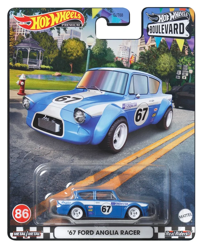 بسته بندی ماشین فلزی 67 فورد انگلیا ریسر 67 Ford Anglia Racer