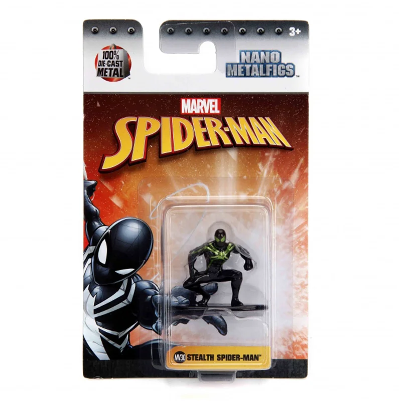 خرید نانو متال فیگور مارول اسپایدر من «پنهان کار» Marvel Nano Metalfigs SpiderMan Big Time Stealth (MV30) Figure