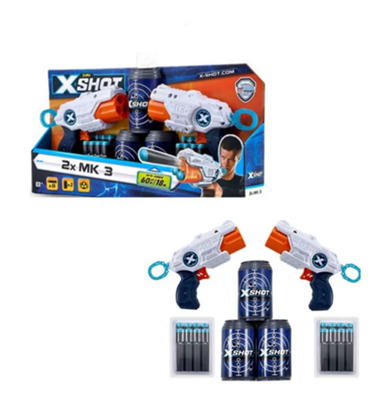 خرید تیر ابری زورو ایکس شات «2x MK 3 بسته دوتایی» Zuru X Shot 2x MK3 36120