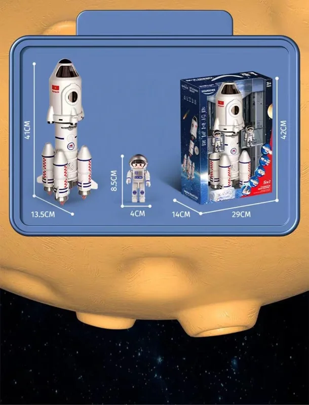 فضاپیما در مقیاس ها و اندازه های آدم فضایی ها