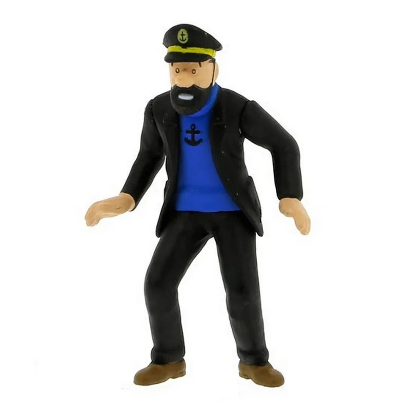 خرید فیگور های «ست 6 تایی ماجراهای تن تن  همراه با اسنوی» Action Figure The Adventures of Tintin Collection 6pcs/set کاپیتان هادوک