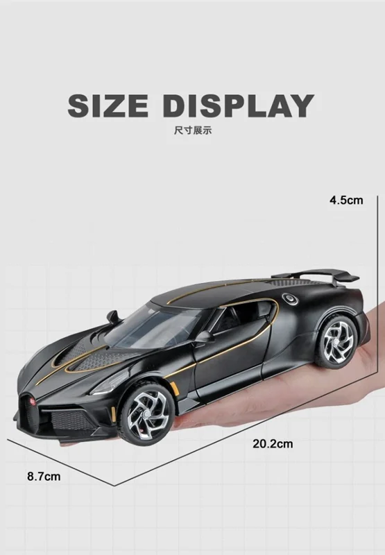 سایز ماکت فلزی ماشین بوگاتی Bugatti 2013